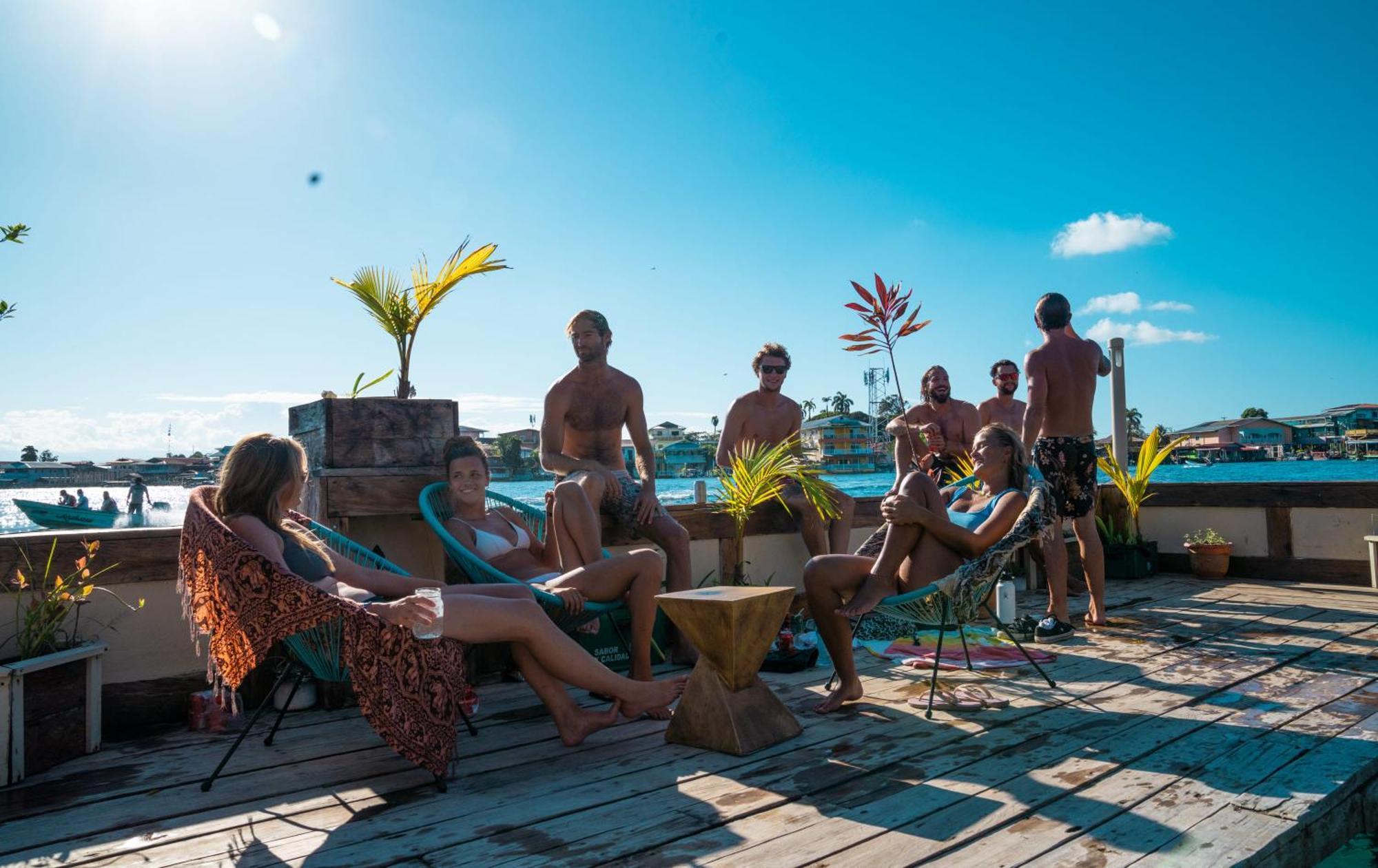 Aqua Lounge Vandrarhem Bocas del Toro Exteriör bild