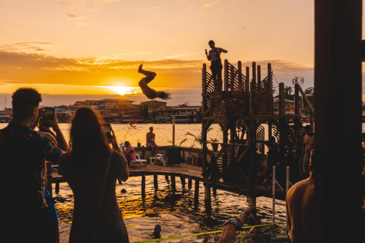 Aqua Lounge Vandrarhem Bocas del Toro Exteriör bild